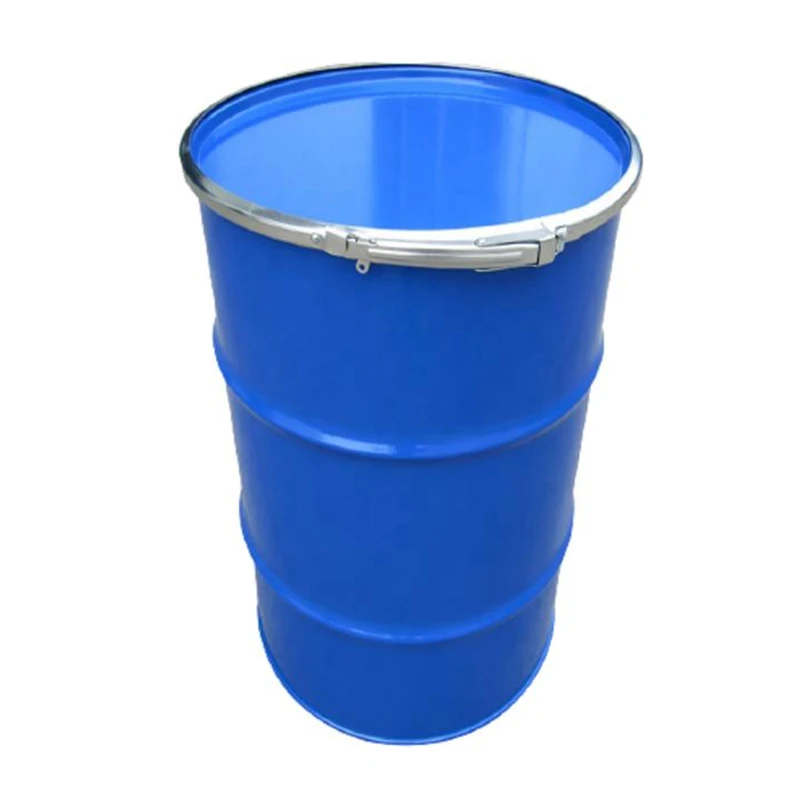 55 gallon po'latdan ochiq bosh baraban